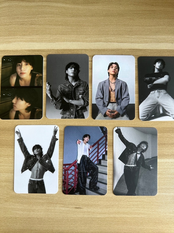 BTS JUNGKOOK Weekly Rotation RANDOM Photocard | Jeon Jk Golden