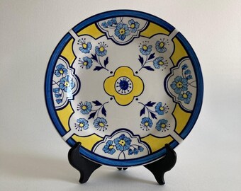 Tiffany & Co. ESTE CERAMICHE Made in Italy Decorative Plate, Blue