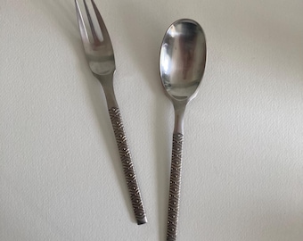 Vintage Dansk Prado Serving Set: Jens Quistgaard Danish Modern Flatware - Set B