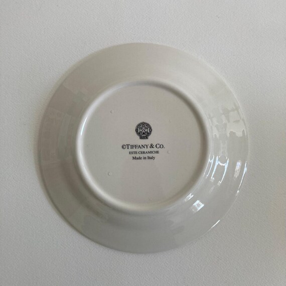 Tiffany & Co. ESTE CERAMICHE Made in Italy Decorative Plate, Blue