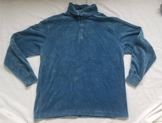 Vintage Rike's Velour Pullover Sweater