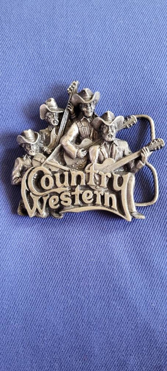 Country Western Belt Buckle