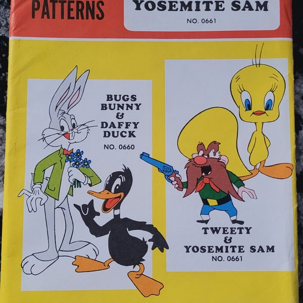 Tri-chem Transfer Pattern Tweety and Yosemite Sam