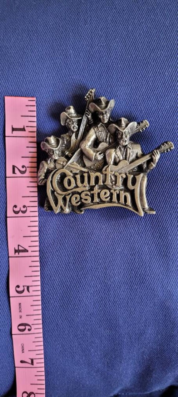 Country Western Belt Buckle - image 5
