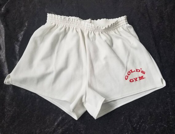 Vintage Gold's Gym White Shorts