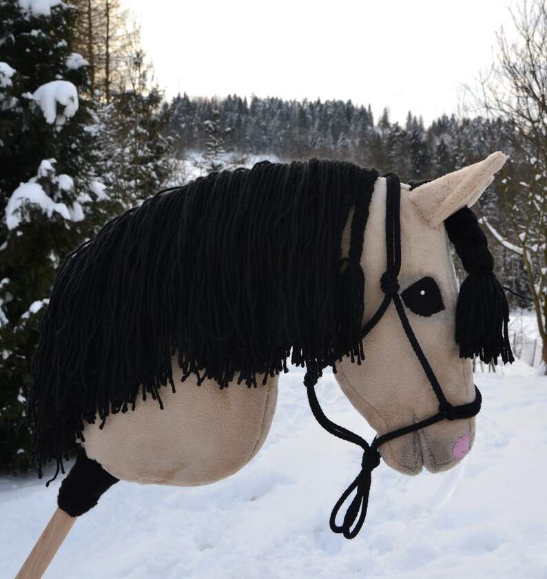 HOBBY HORSE /dun Horse Stick Etsy UK