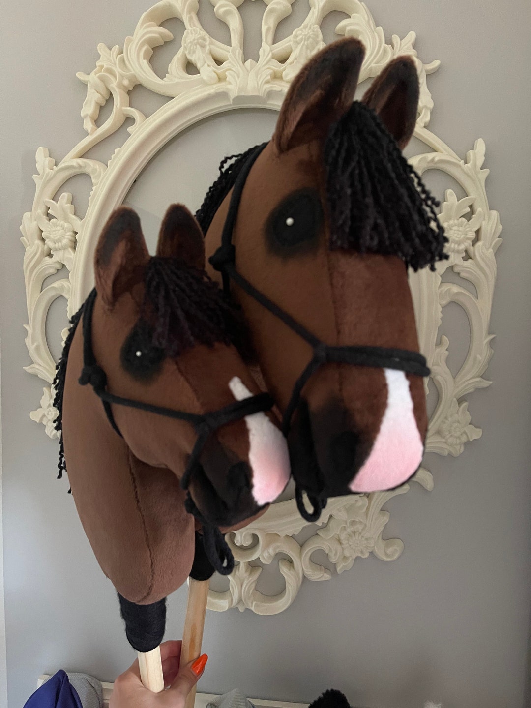 HOBBY Horsestick. Fohlen Und Stute. Etsy