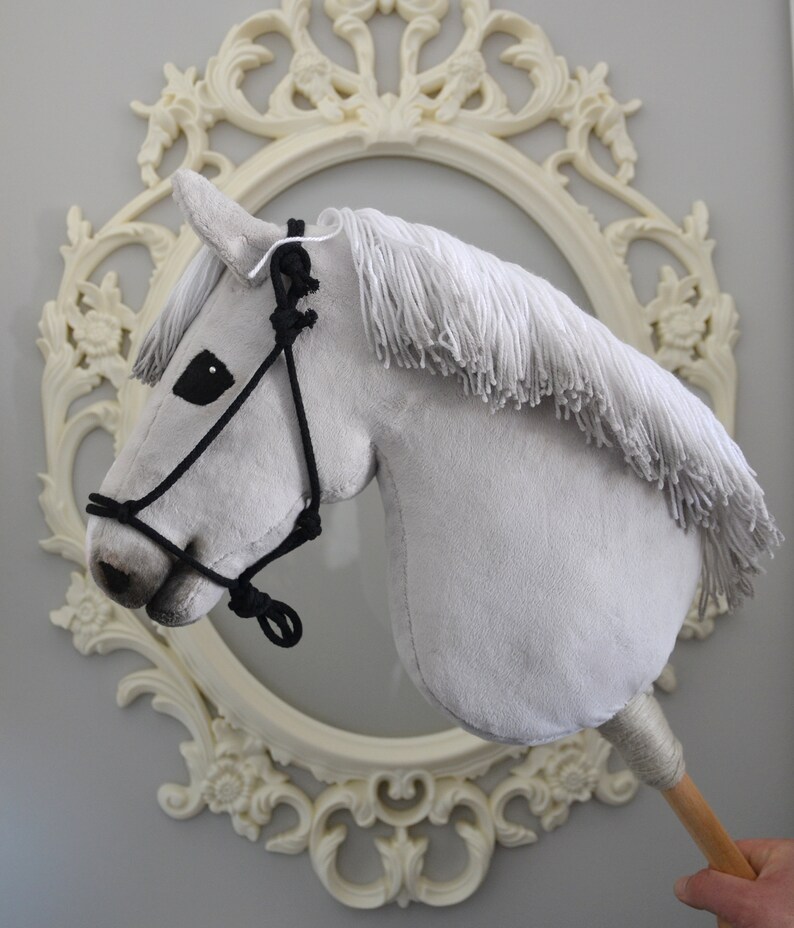 HOBBY HORSE GRAY stick Promo Etsy