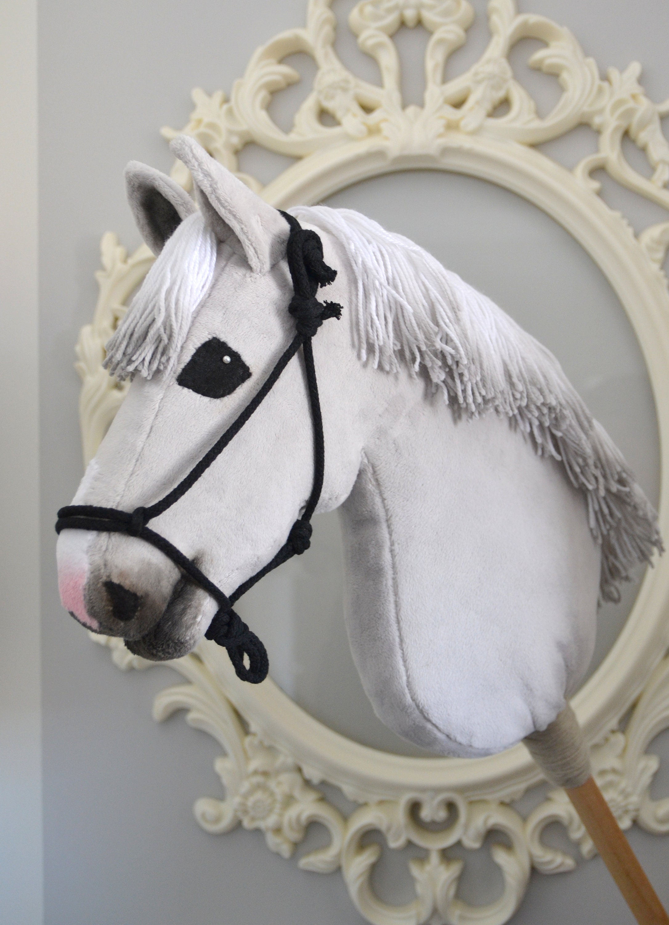 HOBBY HORSE GRAY stick Promo Etsy