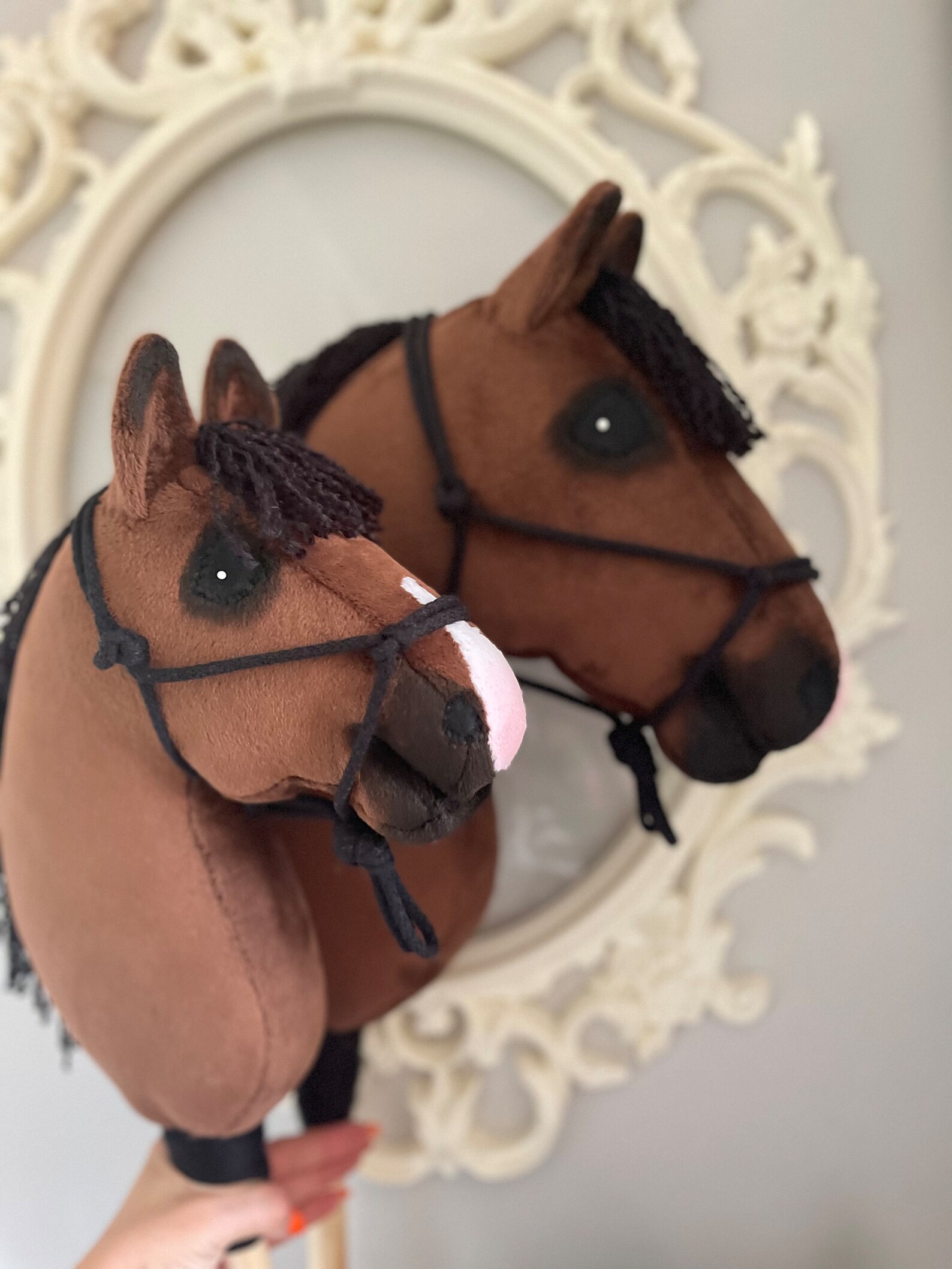 HOBBY Horsestick. Fohlen Und Stute. Etsy