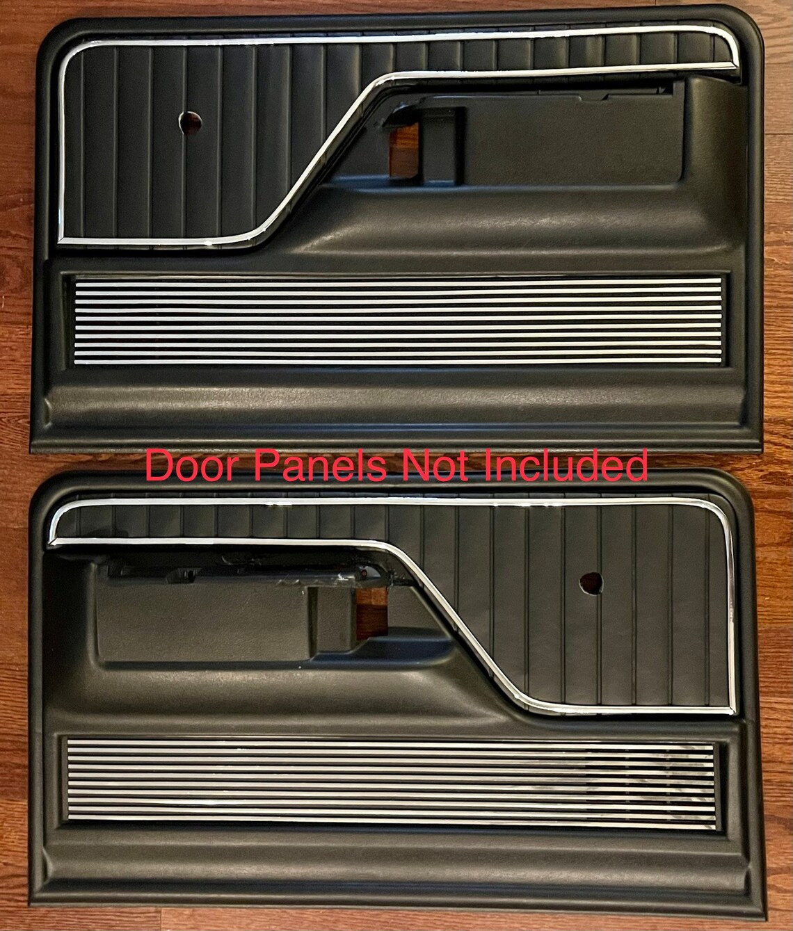 73-79 Ford Truck & 78-79 Bronco Custom Door Insert Panels – Cowboy Brown Vinyl Pair