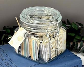 God’s Promises Bible Verse Jar – 100 NIV Verses on God’s Faithfulness - Christian Gift