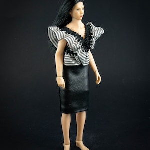Scarlet Outfit Collection in 1:12 scale (Fitting to the Phicen doll in 1-12 scale)