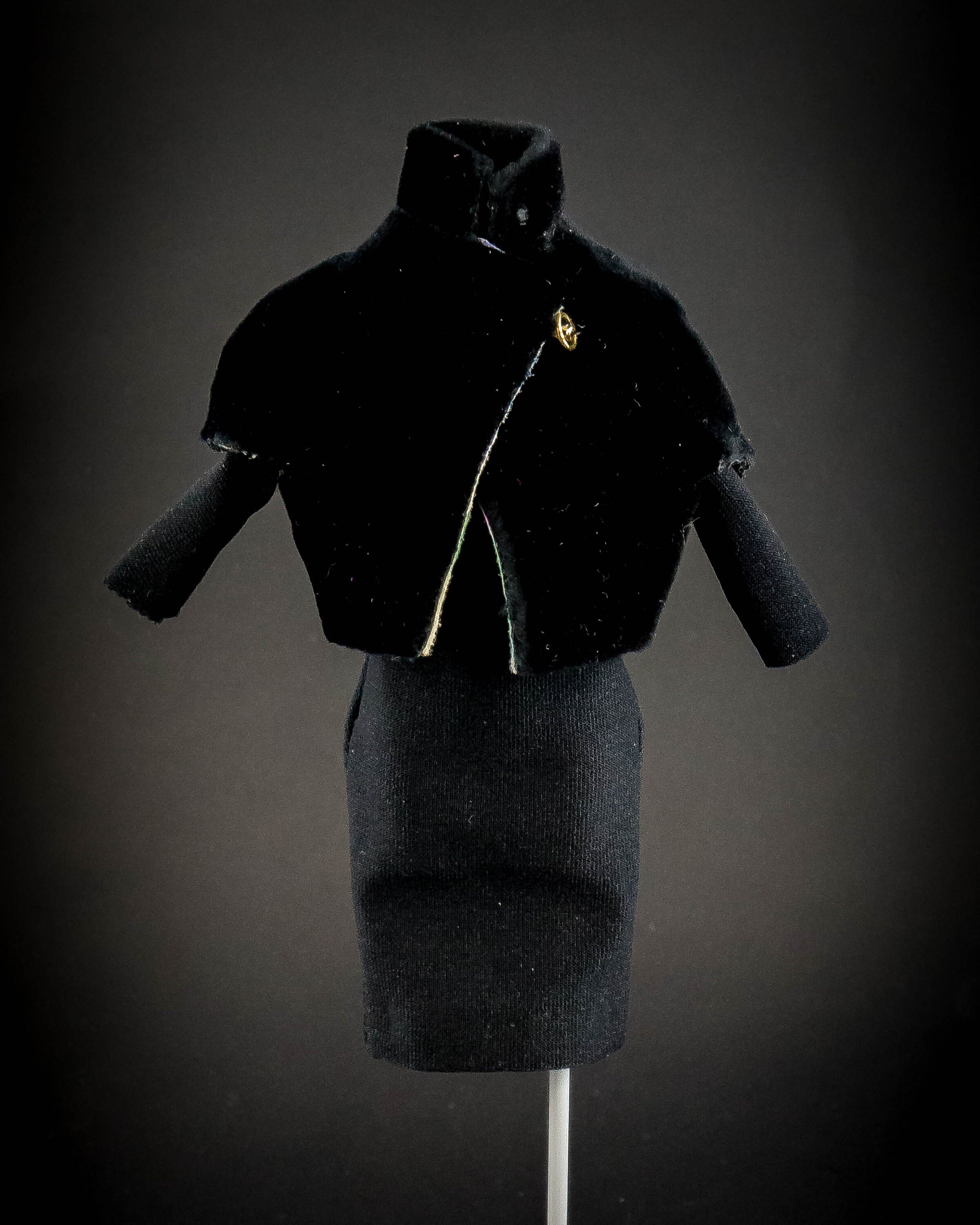 Hollywood Outfit Collection - Black in 1:12 scale (Fitting to the Phicen Doll in 1-12 scale)