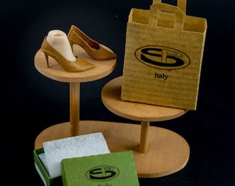 High Heel Shoes Zahra Model in 1:12 scale (Fitting to the Phicen Doll in 1-12 scale)
