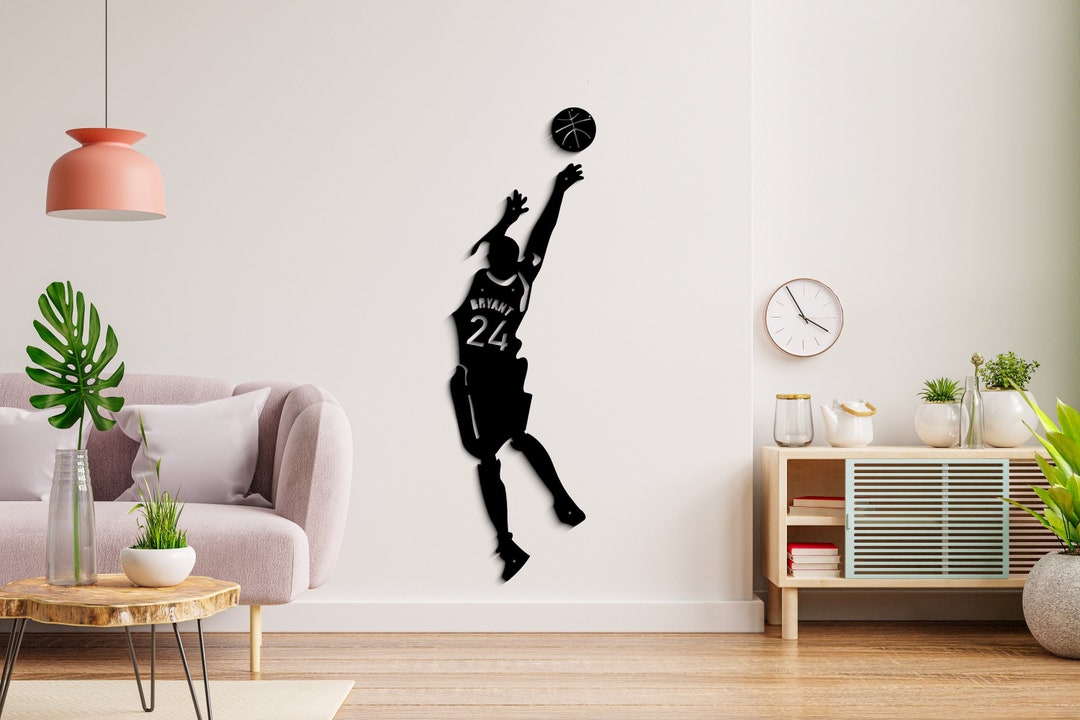 Kobe Bryant Wall Art NBA Decor Basketball Poster Birthday Etsy