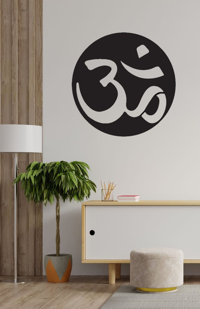 Om Symbol Wall Decor Sufi Wall Decor Wall Art Spiritüel Etsy