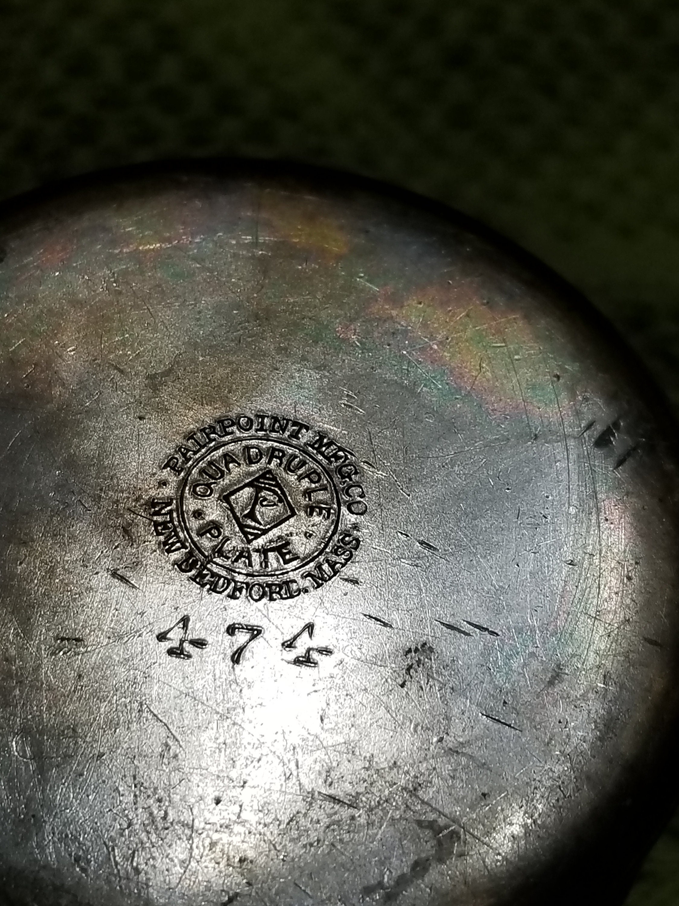 Pairpoint Mfg. Co. Quadruple Plate Silver Baby or Child's Etsy Canada