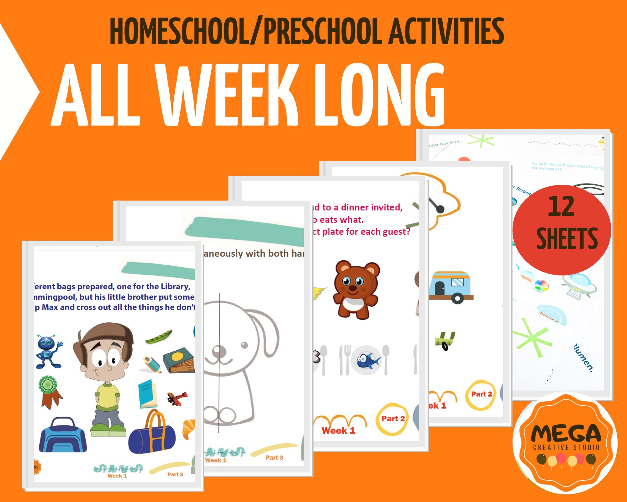 preschool learning binder toddler busy book pre writing etsy