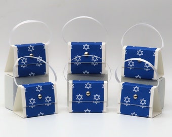 Star of David Purses for Hershey Nuggets® 1 - Set of 6, Party Favors