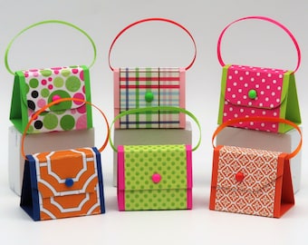 Preppy Purses for Hershey Nuggets® 1 - Set of 6, Party Favors