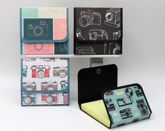 Cameras Sticky Note Pads 3 - Set of 4, Sticky Notepads