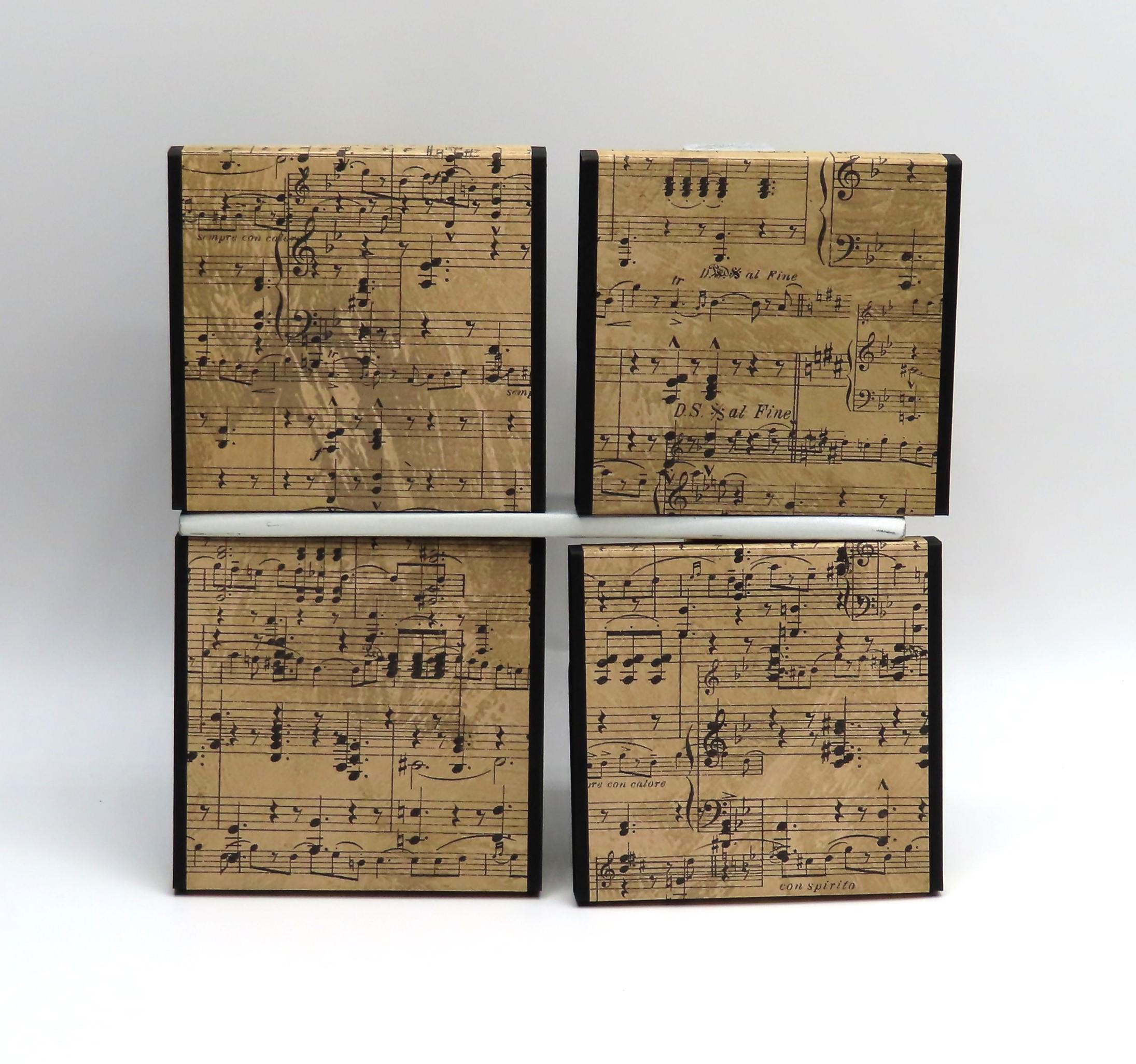 Musical Sticky Note Pads 2 - Set of 4, Sticky Notepads - Etsy
