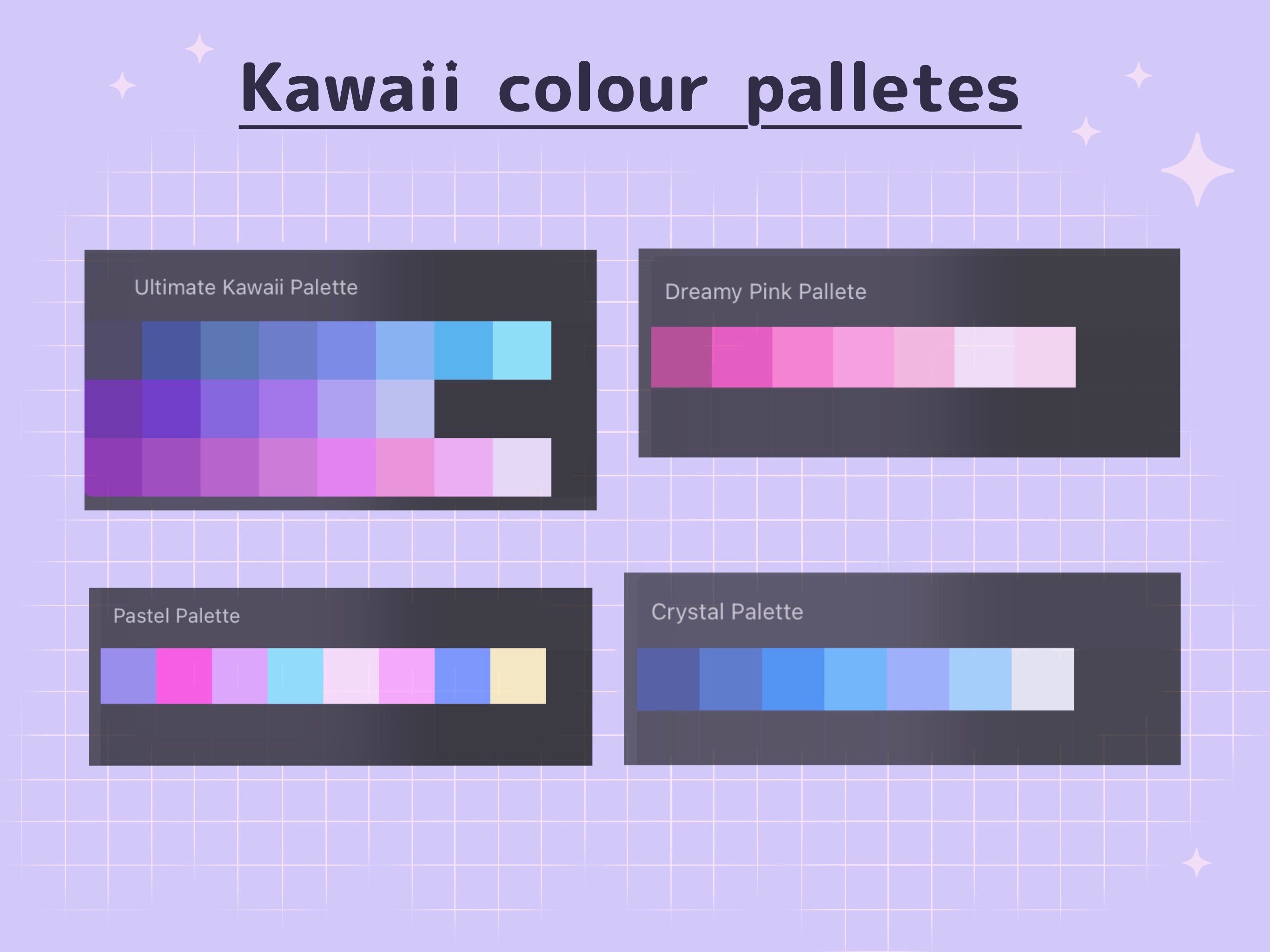 Procreate Kawaii Brush Set Procreate Brushes Procreate Etsy