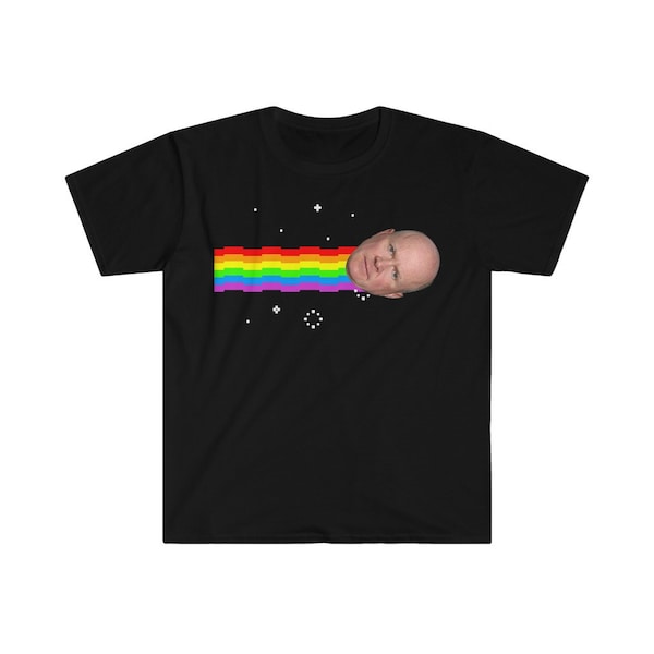 Phil Mitchell Nyan Cat Meme Homme Ajusté Short Sleeve Tee