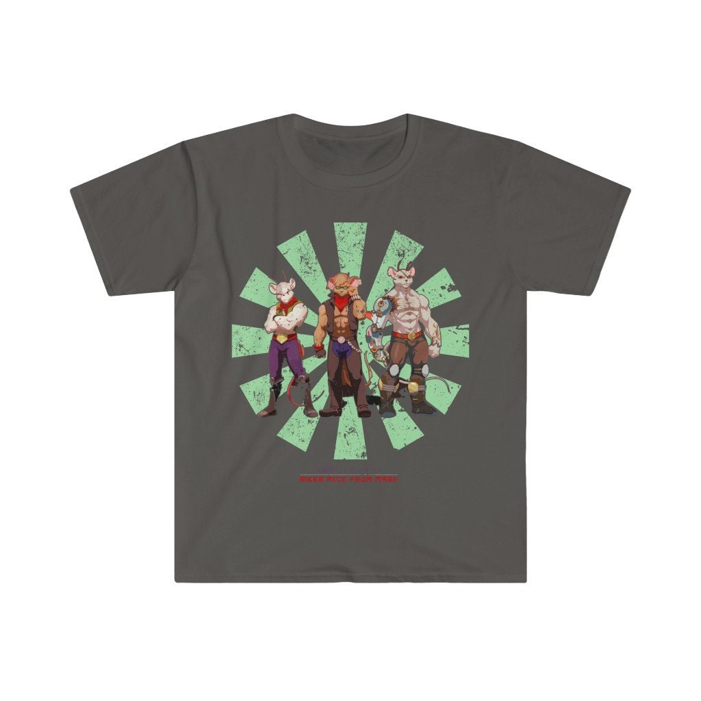 Débardeur Biker Mice From Mars - Homme/Femme, Coton/polyester - T-shirt Sans Manches Motif Rétro - 5