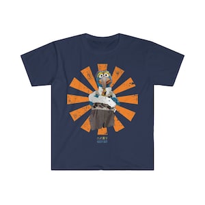 Gonzo Retro Japanese Muppets Men&#39;s Fitted Short Sleeve Tee