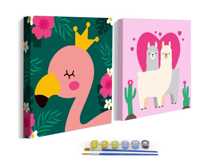 Easy Paint by Numbers Kit for Kids Adults and Seniors by ColorOki