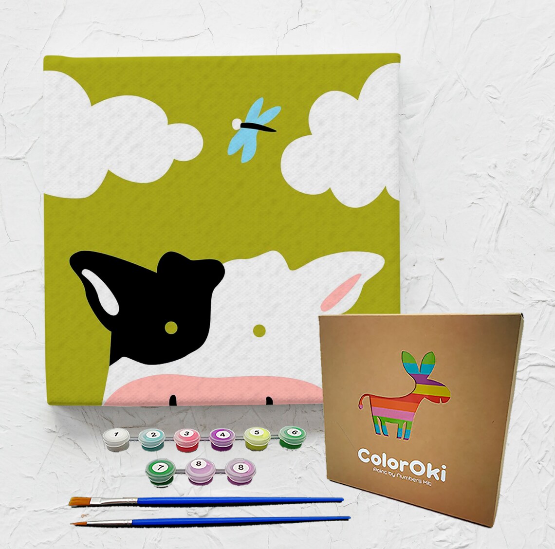 Easy Paint by Numbers Kits for Kids DIY Number Painting for Etsy