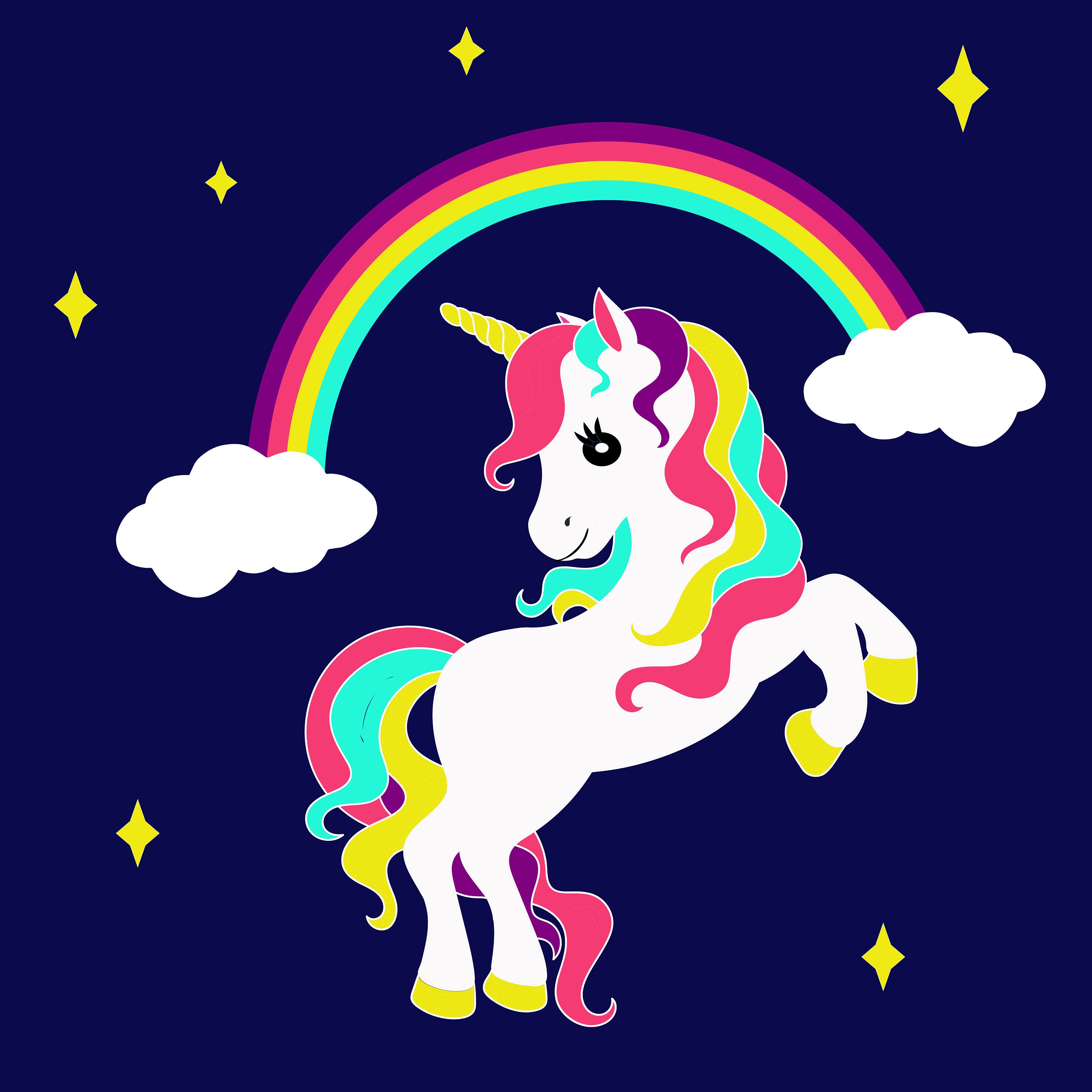 Unicorn Paint by Numbers Framed Kit 2pack for Kids Pre Drawn Etsy