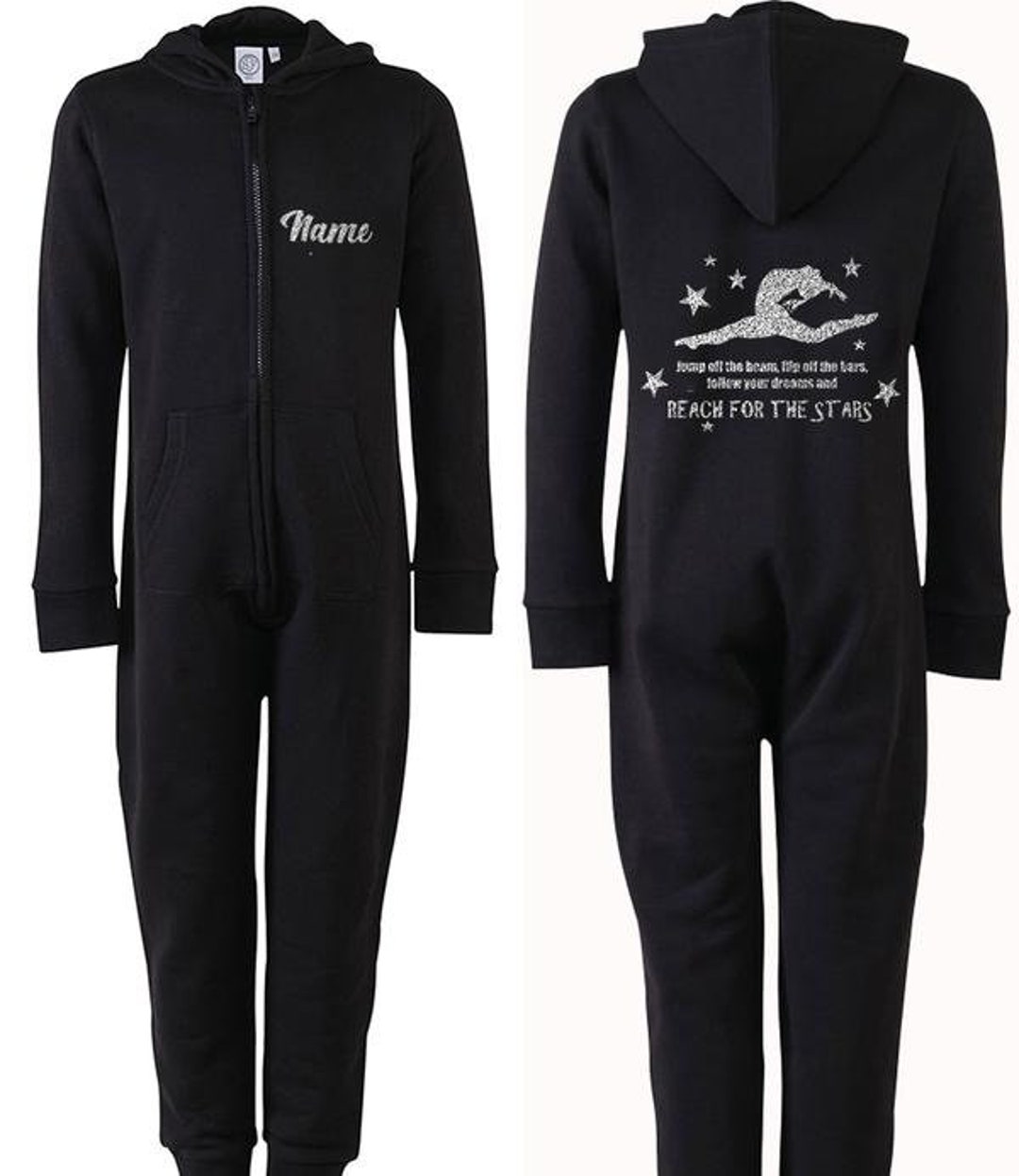 Atteindre les étoiles gymnastique personnalisée onesie Etsy France