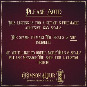 The Evenstar Wax Seal Set Wedding Arwen & Aragorn Middle Earth Rivendell Elves Lord of the Rings Stationery image 3