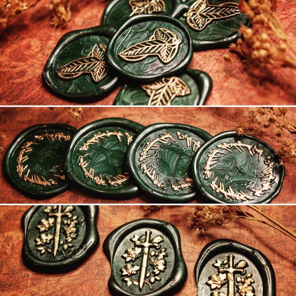 Adhesive Wax Seals Set Etsy
