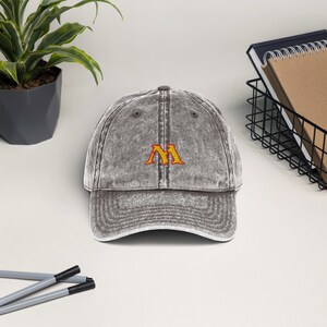 Magic the Gathering MTG classic M logo embroidered dad hat