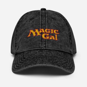 Magic Gal Magic the Gathering Vintage Hat