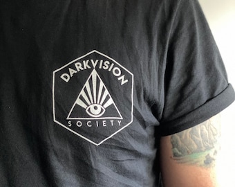 Dungeons and Dragons Darkvision Society T Shirt