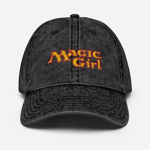 Magic Girl Magic the Gathering Vintage Dad Hat