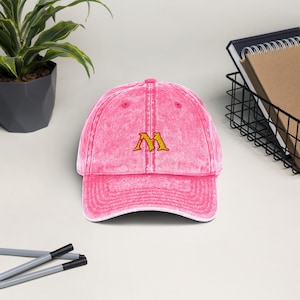 Magic the Gathering MTG classic M logo embroidered dad hat
