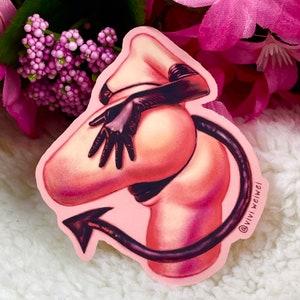 Little Devil Booty - Naklejka wodoodporna