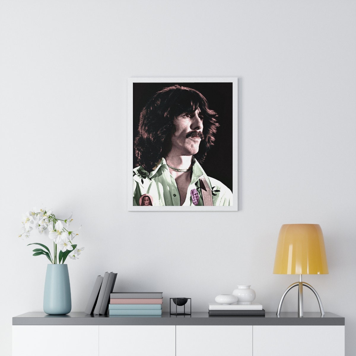 George Harrison Art Print Poster George Harrison Gift Rock | Etsy