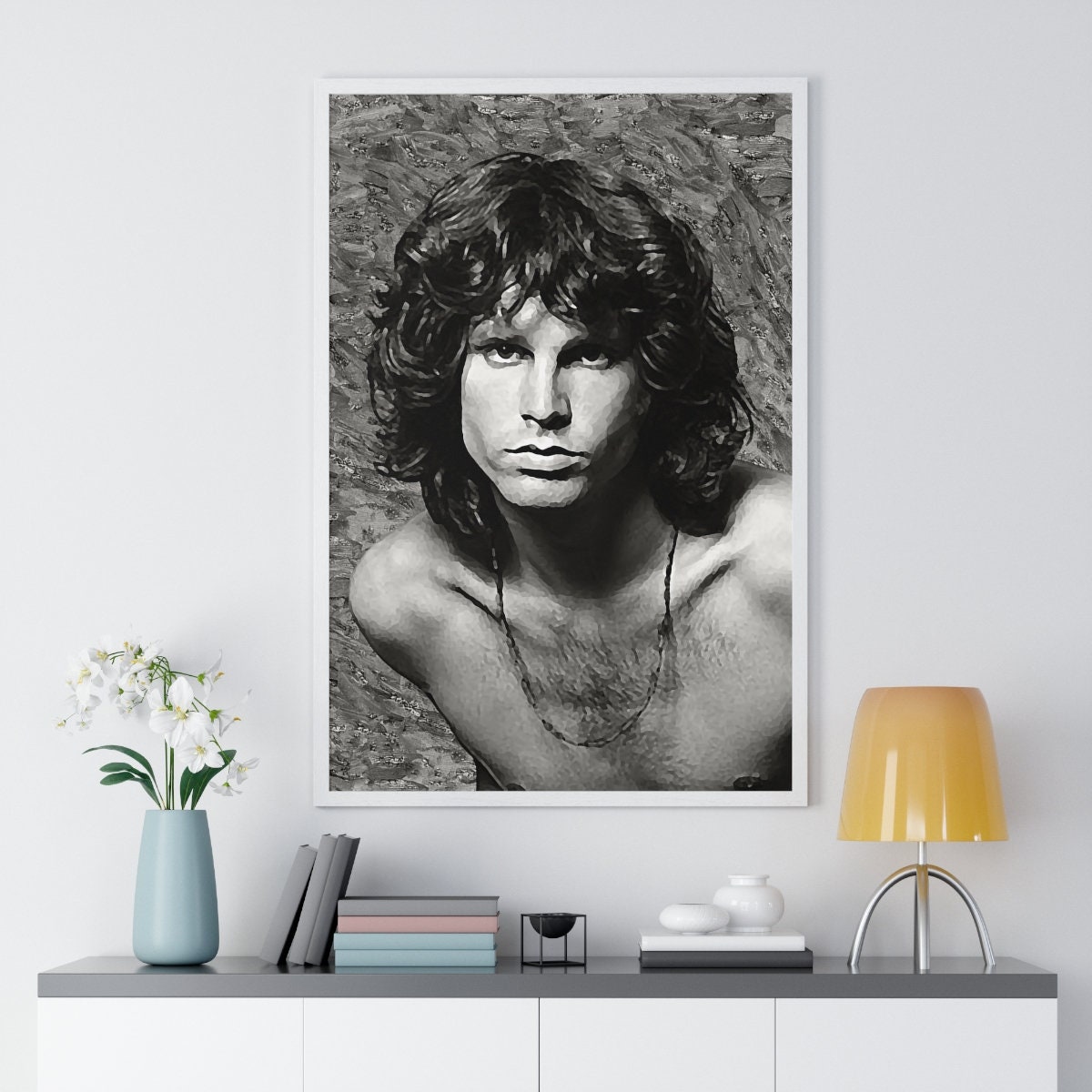 Jim Morrison the Doors Art Print Psychedelic Rock Blues Rock | Etsy