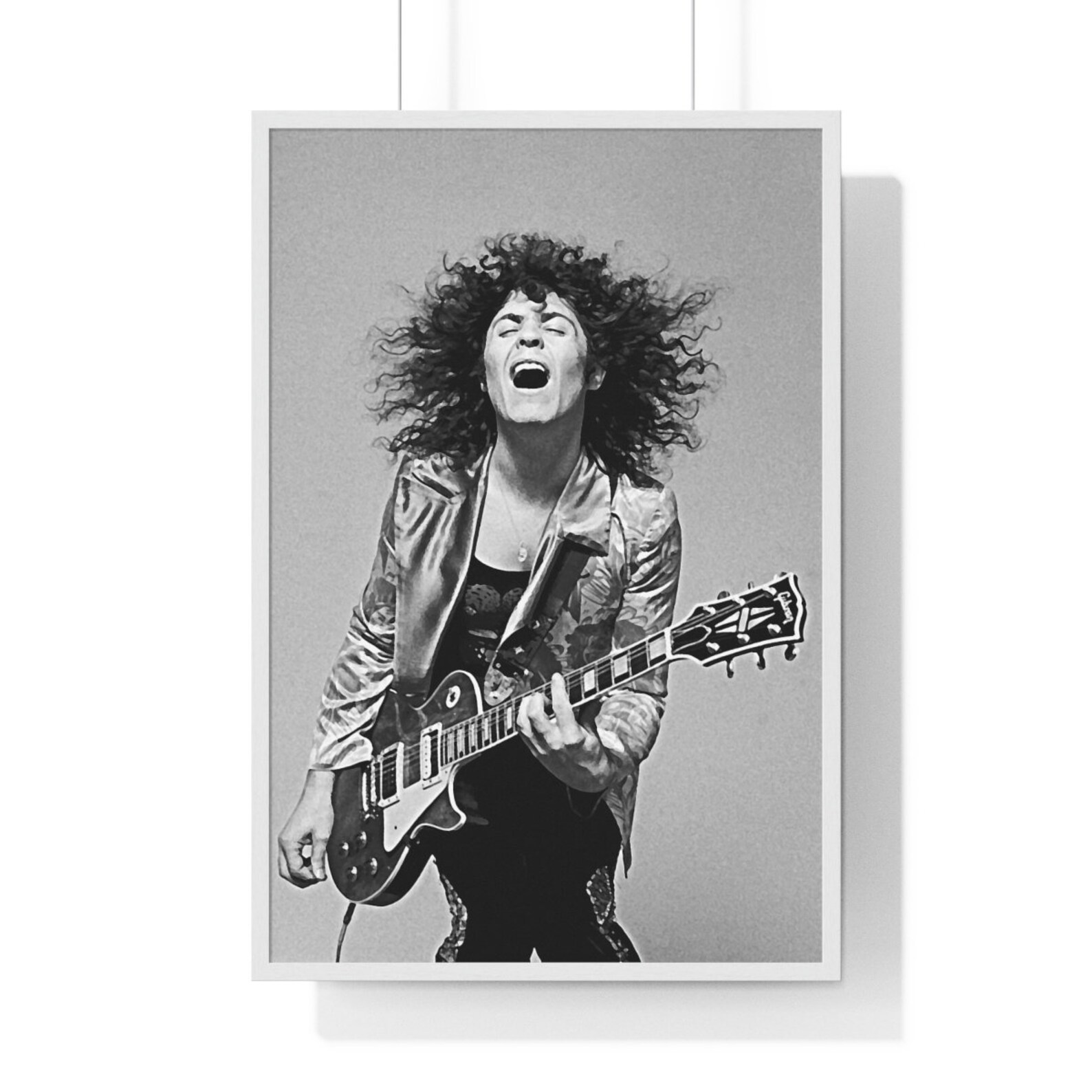 Marc Bolan Art Poster T. Rex Print Glam Rock Mixed Painting - Etsy