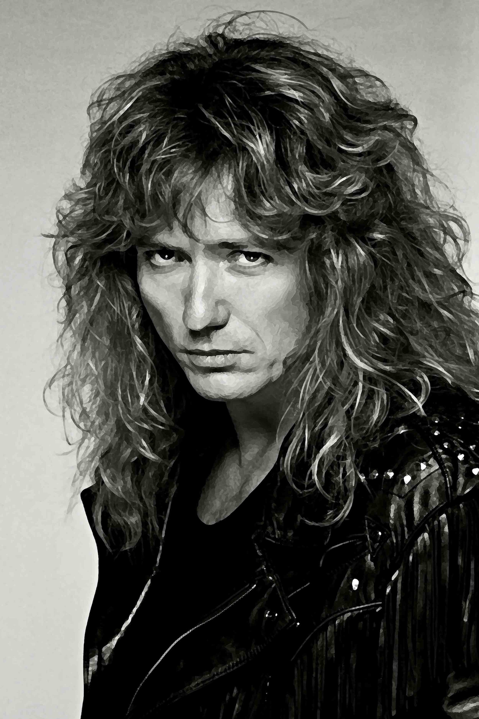 David Coverdale Print Deep Purple Whitesnake Hard Rock Blues Etsy