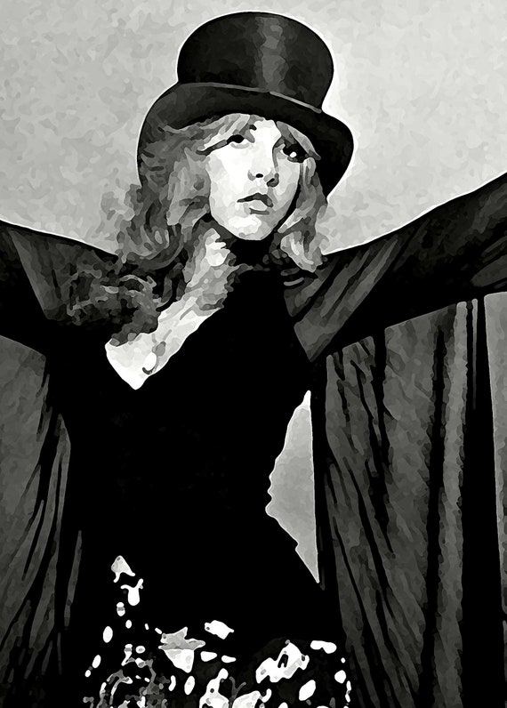 Music & Movie Posters Stevie Nicks Fleetwood Mac Print Ultimate Classic ...
