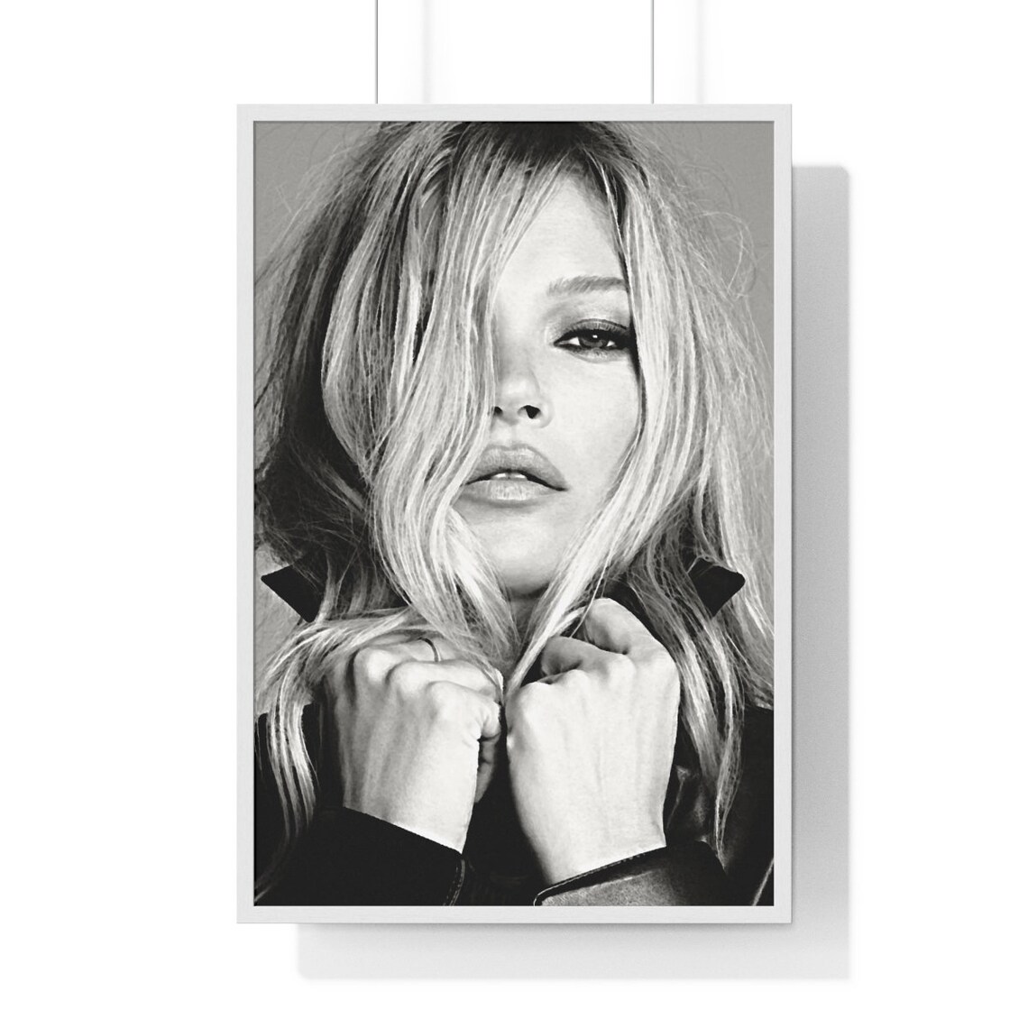 Kate Moss Art Print Model Fashion Designer Poster Kate Moss Etsy