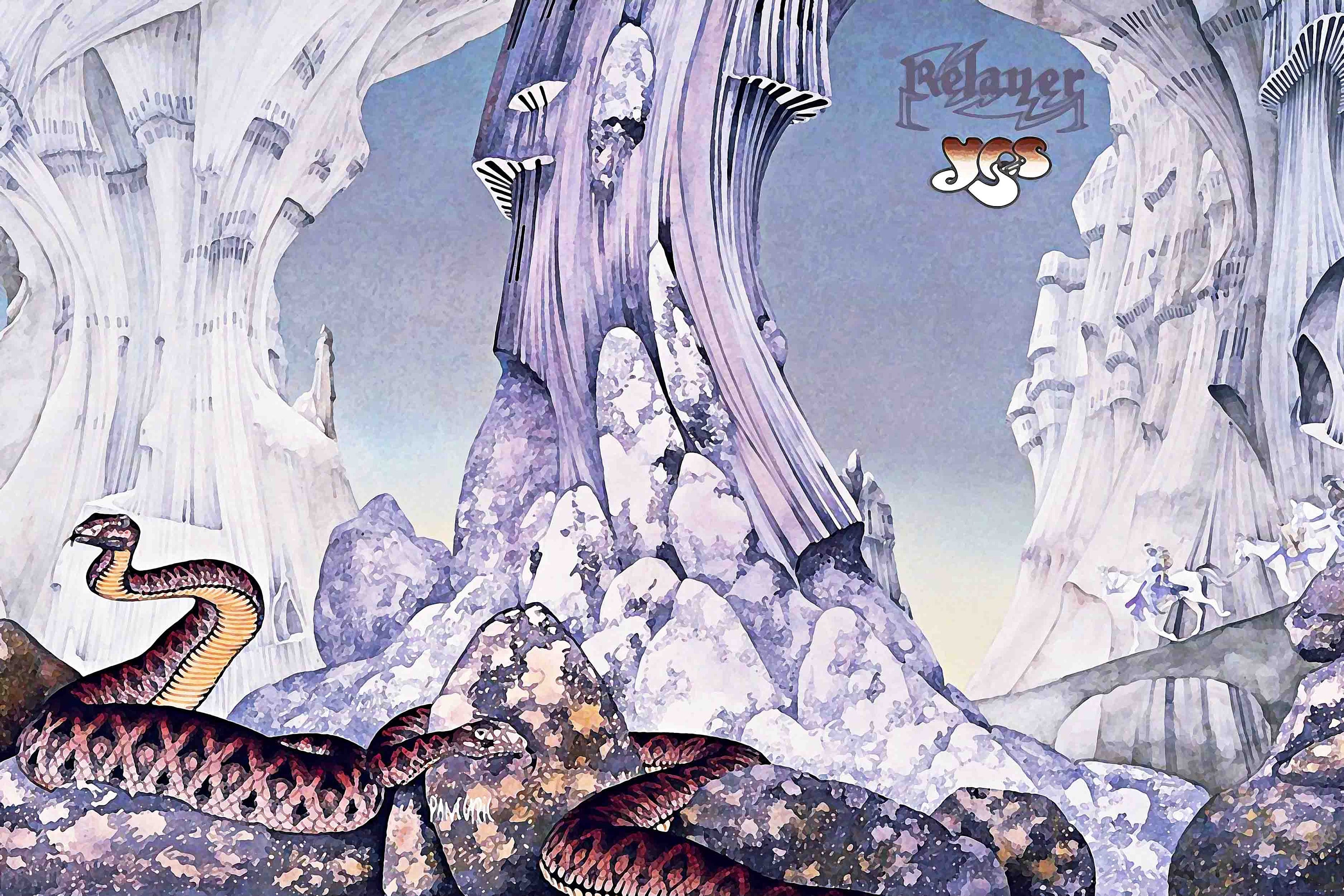 Yes Relayer Art Print Roger Dean Progressive Rock Jazz Fusion Etsy